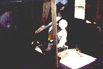 Image of crewmember at work