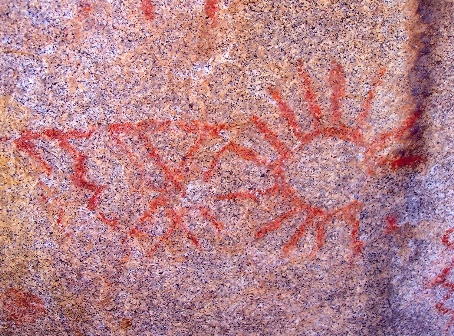 Pictograph Rock Art