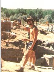 Rick Fitzgerald at "Salmon Ruins"