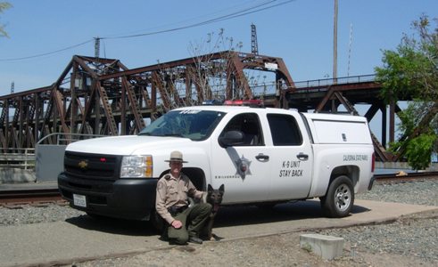 K9 with Vehicle