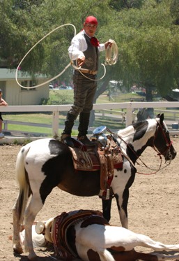 Ramon Becerra at the Ranch Jubilee. (Photo by Rich Schmitt)